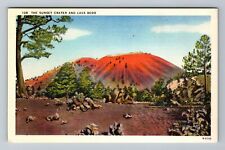 Sunset Crater AZ-Arizona, Lava Beds Vintage Souvenir Postcard picture