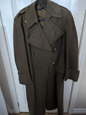 Vintage Canadian Military Overcoat Greatcoat Fort Garry Horse Wool Rare picture