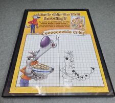 Cookie Crisp Cereal Peanut Butter Print Ad 2005 Framed 8.5x11  Organization  picture