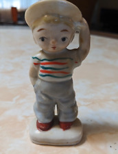 Adorable, Vintage Sailor Boy Figurine, Made in Japan picture