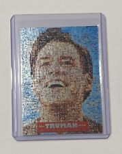 The Truman Show Platinum Plated Artist Signed “Jim Carey” Trading Card 1/1 picture