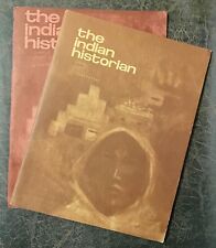2 VINTAGE NATIVE AMERICAN SUBJECTS PUBLICATIONS-THE INDIAN HISTORIAN-1967-1968 picture