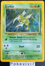 SCYTHER 10/64 HOLO Jungle Wizards English Pokemon Card picture