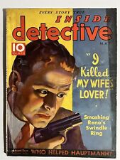 INSIDE DETECTIVE MAGAZINE MAY 1935 REAL CRIME MYSTERY MAGAZINE picture