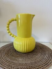 Tabitha Brown Yellow Stoneware  Pitcher or Vase picture