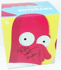 Dr Zoidberg Signed 2x w/COA Billy West Kidrobot Futurama Vinyl Figure Toy 2013 picture