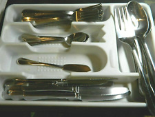 * Cuisinart ANNAPOLIS stainless 18/10  flatware 47 pc picture