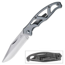 GERBER MINI PARAFRAME STAINLESS STEEL POCKET KNIFE CLIP POINT BLADE 5+ INCH OPEN picture
