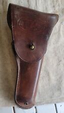 WW2 USGI M1916 LEATHER HOLSTER for M1911 - Tex Tan - US Army USMC - WWII picture