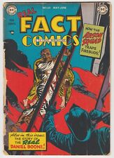 REAL FACT COMICS #20 FIREMAN -C DC THE FIRST SUPERMAN 1949 LOW GRADE, COMPLETE picture