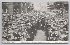 1907 Postcard Proclaiming The Fair Barnstaple UK England picture