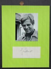 Author Movie / TV Star George Plimpton signed autograph & photo set SCARCE------ picture
