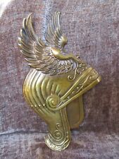 Vintage Brass Roman Armour Winged Gladiator Helmet Wall Decor Solid  picture