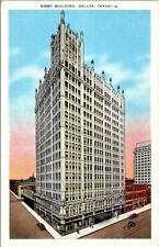 c1940s View of the Kirby Building Dallas Texas Vintage Postcard picture