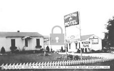 Trails End Motel Roadside Route 66 Pacific Missouri MO Reprint Postcard picture