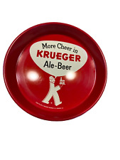 Vtg Tray More Cheer in Krueger Ale Beer New Old Stock Mint Never Used picture