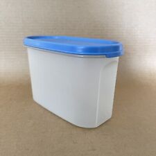 Tupperware Modular Mates Oval #2 Container 4.75 Cup Dusty Blue Seal #1612 #1616 picture