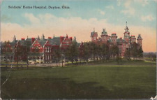 Soldiers Home Hospital Dayton Ohio 1914 Postcard picture