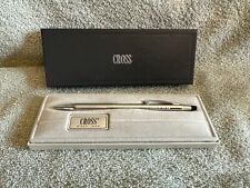 Vintage CROSS Ballpoint Pen- Chrome- Personalized “Coach Dean” picture