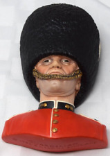 Vintage Bossons Chalkware Guardsman Sticker England 1986 picture