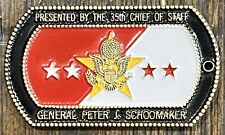 RARE General Peter J. Schoomaker 35th Army Chief of Staff Challenge Coin picture