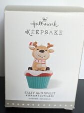 Hallmark Keepsake Salty And Sweet Cupcake Ornament 2015 Fifth In Series picture