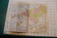  vintage GERMAN map 1900: ENTWICKELUNG PREUSSENS I. picture
