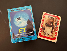 Topps 1982 E.T. Extra-Terrestrial  Complete Set 87 Cards 12 Stickers Nice picture