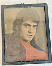 Rare Vintage Old Magazine Litho Print Bollywood Film Actor Jeetendra Well Framed picture