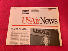 PSA magazine PACIFIC SOUTHWEST airlines USAIR us air NEWS jet AIRCRAFT aviation picture