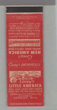 Matchbook Cover - Penguin - Covey's Little America Hotel & Lodge Granger, WY picture