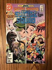 Secret Origins #14,  DC comic, 1987, Suicide Squad, Luke McConnell art picture