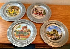 4 Mack Trucks ‘An American Heritage’ Pewter Collector Plates Designs 2,3,4,5 picture