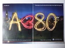 10/2012 PUB EADS AIRPLANE AIRBUS A380 AIRLINE AIRLINES AVIATION LONDON ORIGINAL AD picture