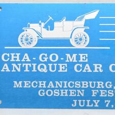 1974 Goshen Festival Cha-Go-Me Antique Car Club Mechanicsburg Champaign Co Ohio picture