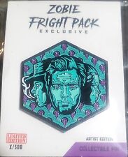 ZOBIE FRIGHT ARTIST EDITION ENAMEL PIN- DR. SLEEP THE SHINING picture