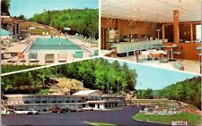 Parkers Lake KY Holiday Motor Lodge Restaurant Interior Pool Autos postcard HQ10 picture