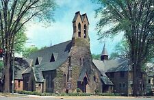 Zion Episcopal Church Rome New York Vintage Chrome Post Card picture