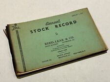 COOL RARE Fitch Annual Stock Record January 1, 1955 STOCK EXCHANGE NYSE OTC picture