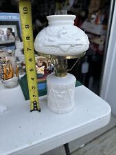 Vintage A Price import Japan Milk glass Oil Lamp picture