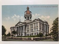1940 King County Court House Seattle Washington Postcard picture