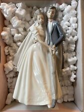 NAO by LLADRO Bride and Groom Wedding Coupl 10.5