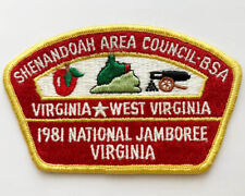 1981 National Jamboree Shenandoah Area Council JSP picture