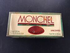 Vintage 80s MONCHEL Face Body Bar Soap 4.75 oz NOS UNSCENTED D25 picture