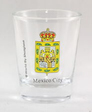 MEXICO CITY COAT OF ARMS SHOT GLASS SHOTGLASS picture