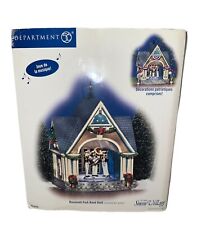 2003 Department 56 Roosevelt Park Band Shell Snow Village #56.55338 Plays Music picture
