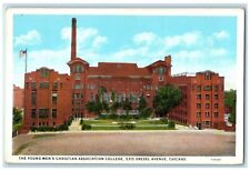 1930 Young Men's Christian Association College Drexel  Chicago Illinois Postcard picture