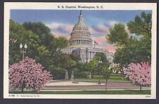 1954 U.S. CAPITOL BLDG WASH DC, PREXI 1c COIL LINE PAIR picture
