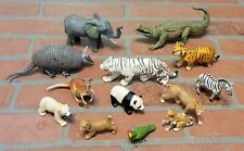 Schleich, Safari LTD, MOJO, Terra SAFARI/asia animals Lot Of 13 Zebra, Elephant  picture