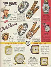 VTG 1954 GIFT CATALOG ROY ROGERS WATCH/TOASTERS/OSTER/DORMEYER/RONSON/CLOCKS+++ picture
